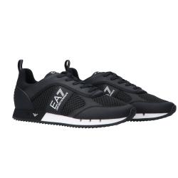 Sneakers Ea7 Sneakers Black and White Laces Nero