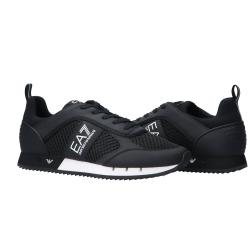 Sneakers Ea7 Sneakers Black and White Laces Nero