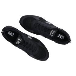 Sneakers Ea7 Sneakers Black and White Laces Nero