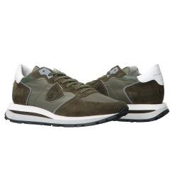 Sneakers Tropez haute low man Verde scuro
