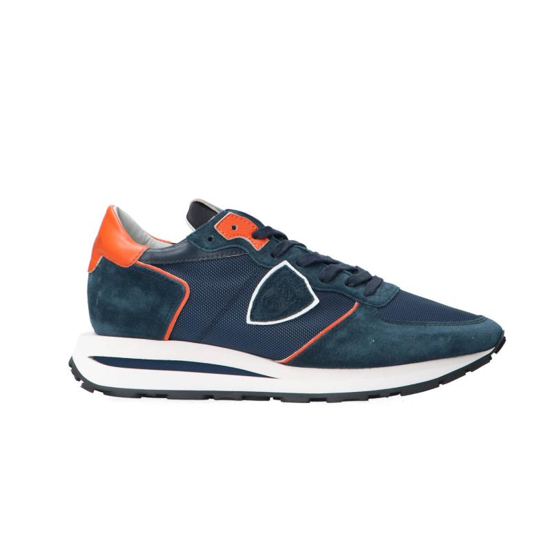 Philippe Model Sneakers Sneakers Tropez haute low man Blu arancio