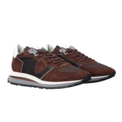 Sneakers Tropez haute low man Marrone