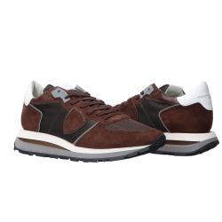 Sneakers Tropez haute low man Marrone