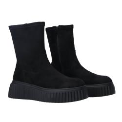 Stivaletti e Stivali GY441 suede Nero