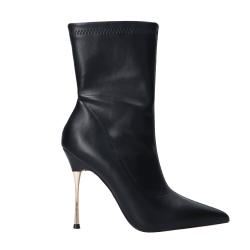 Stivaletti e Stivali GP847 Stiletto stretch Nero
