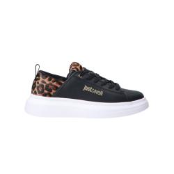 Just Cavalli Sneakers Sneakers Fondo ursa shoes leather marrone animalier