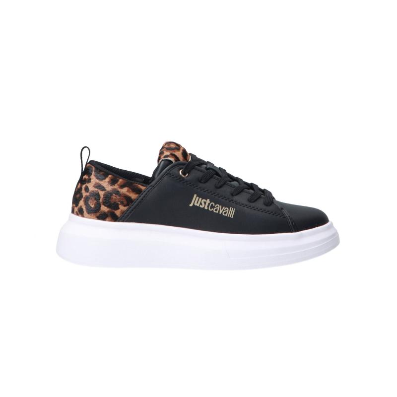 Just Cavalli Sneakers Sneakers Fondo ursa shoes leather marrone animalier