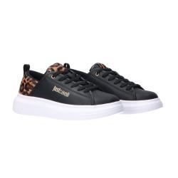 Sneakers Fondo ursa shoes leather marrone animalier