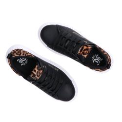 Sneakers Fondo ursa shoes leather marrone animalier