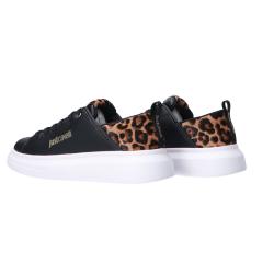 Sneakers Fondo ursa shoes leather marrone animalier