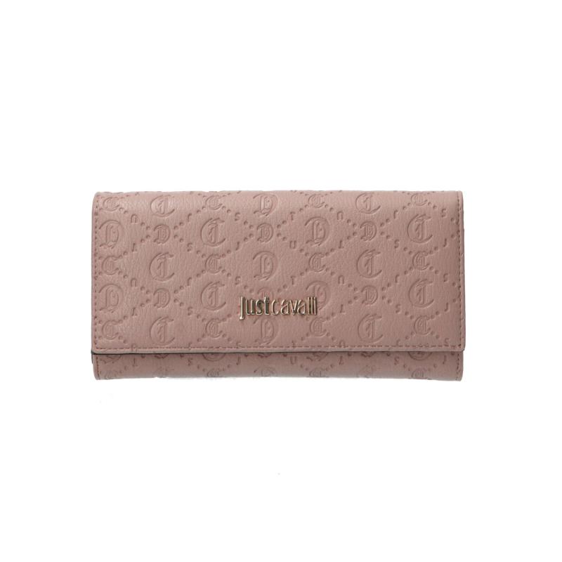 Just Cavalli Portafogli Portafogli JC G-ALL OVER GOTHIC STYLE Rosa nude