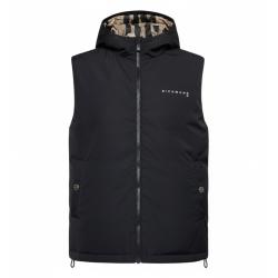 Richmond Smanicato UMA25153GTS8 GILET JACKET BIANKUM Nero