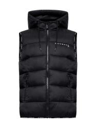 Richmond Smanicato UMA25160PIS8 PADDED GILET JACKET BE Nero