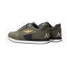 Aeronautica Militare Sneakers 252SC0288UCT03545 STRINGATAÂ SUEDE Verde - Foto 4