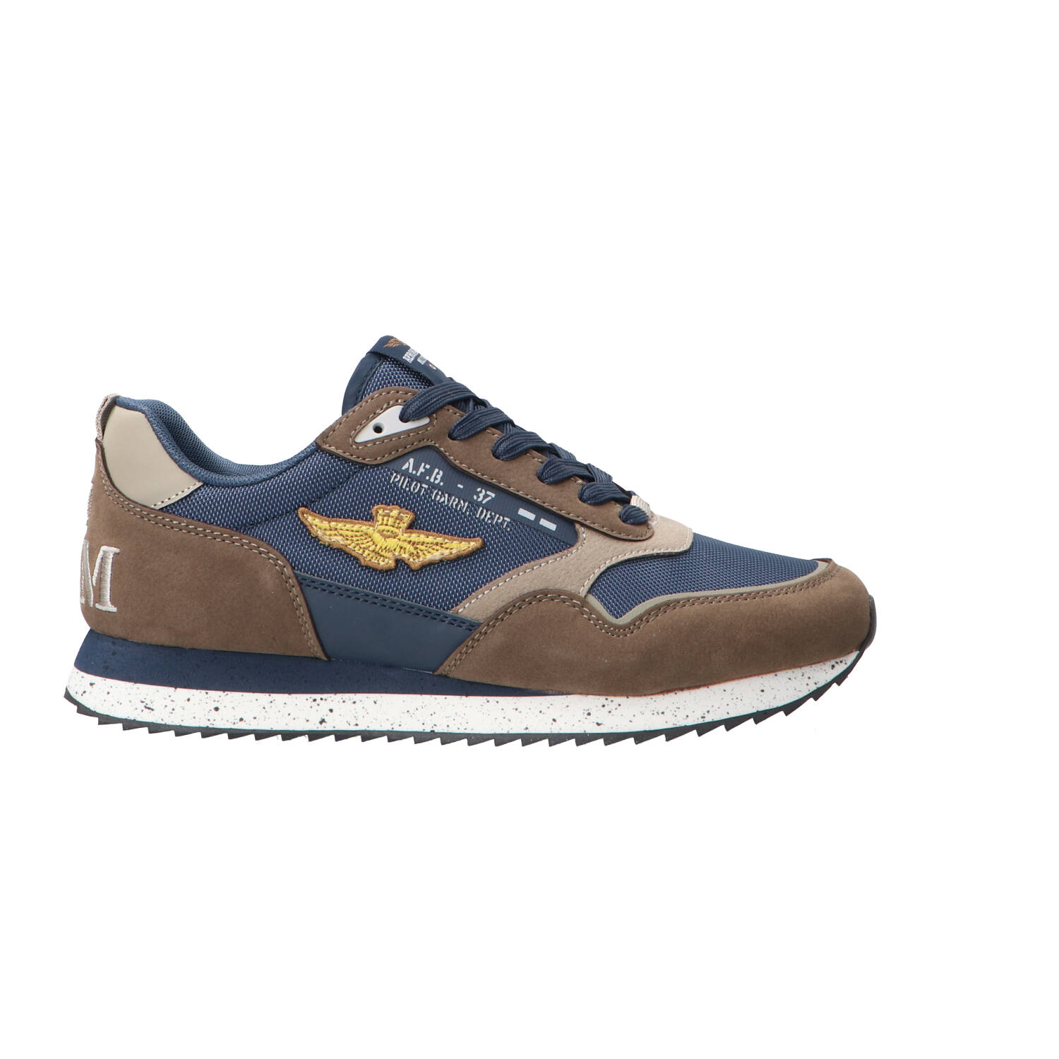 Aeronautica Militare Sneakers 252SC0288UCT03545 STRINGATAÂ SUEDE Marrone