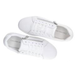 Sneakers CLASSIC CUPSOLE ZIP LOW IN Bianco