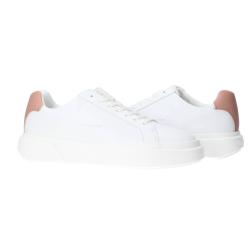 Sneakers CHUNKY CUPSOLE LACEUP LTH WN Bianco