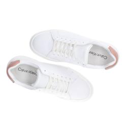 Sneakers CHUNKY CUPSOLE LACEUP LTH WN Bianco
