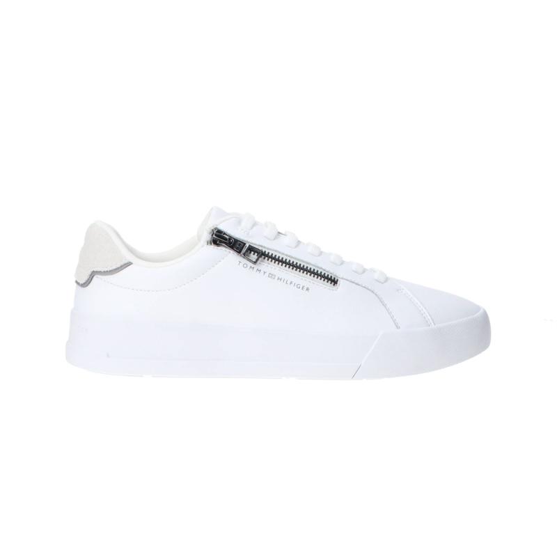 Tommy Hilfiger Sneakers Sneakers TH COURT ZIP Bianco