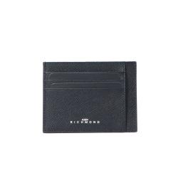 Richmond Portacarte REAL LEATHER WALLET TUTAFU  Nero