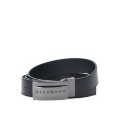 Richmond Cinture REAL LEATHER BELT MOLATI Nero