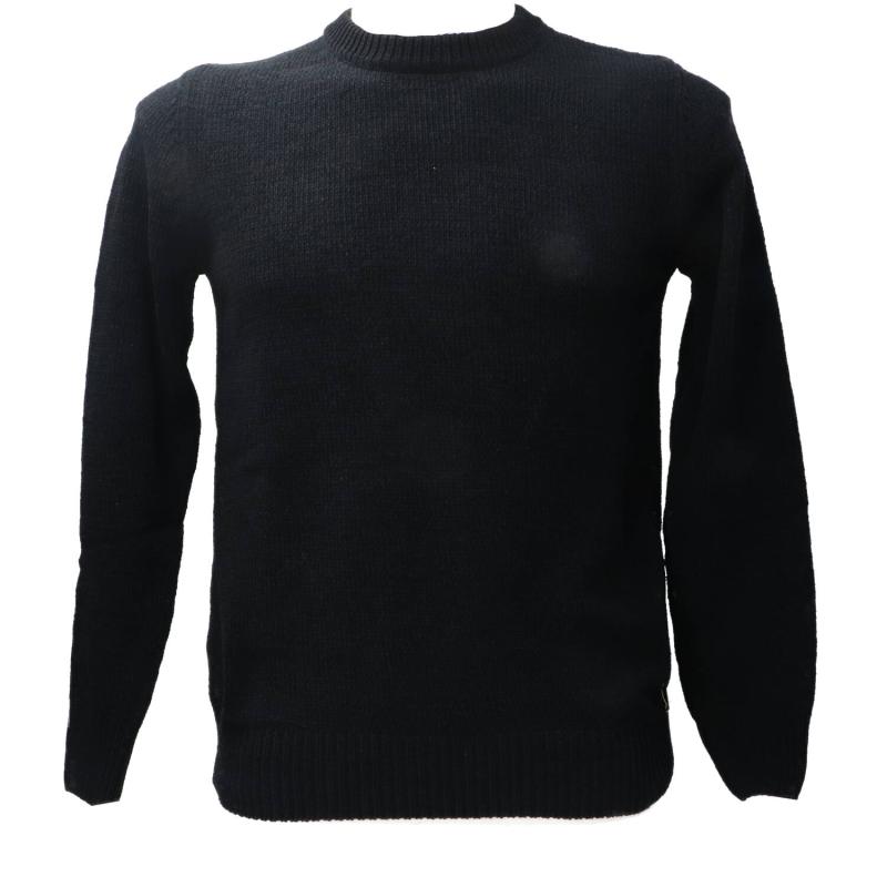 Gianni Lupo Maglioni GL535S GIROCOLLO EFF.CINIGLIA Nero