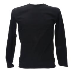 Gianni Lupo T-shirt GL1080F-F25 GIROCOLLO STRUTTURATA Nero