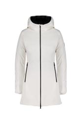 Ciesse Piumini Giubbotti YSABEL 3.0 SOFTSHELL PADDED HOODY Bianco