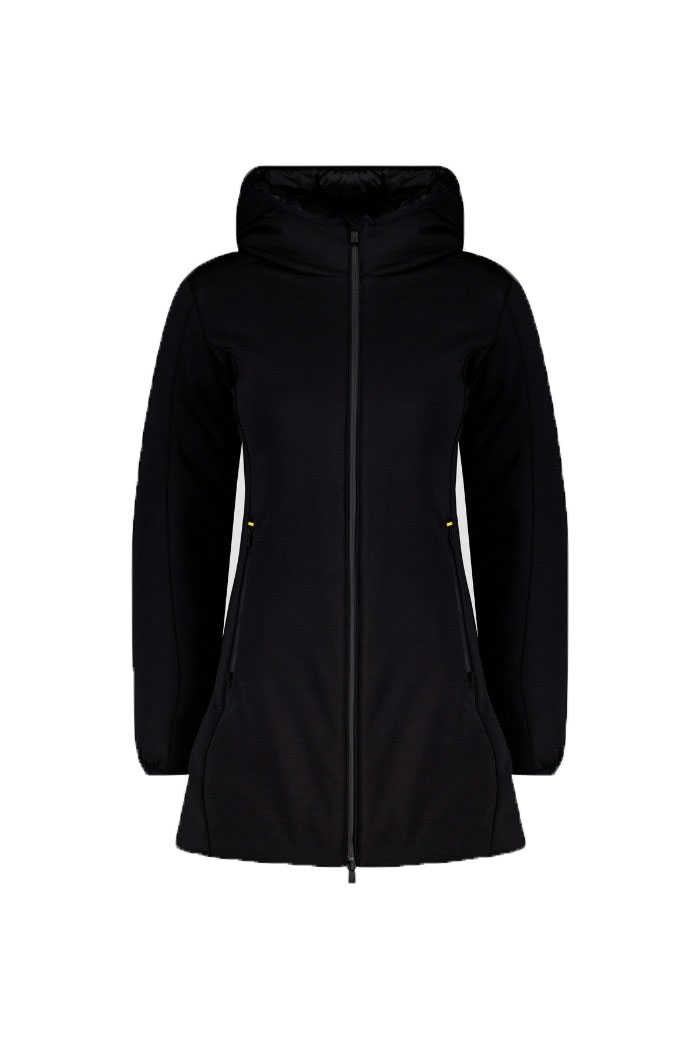 Ciesse Piumini Giubbotti YSABEL 3.0 SOFTSHELL PADDED HOODY Nero