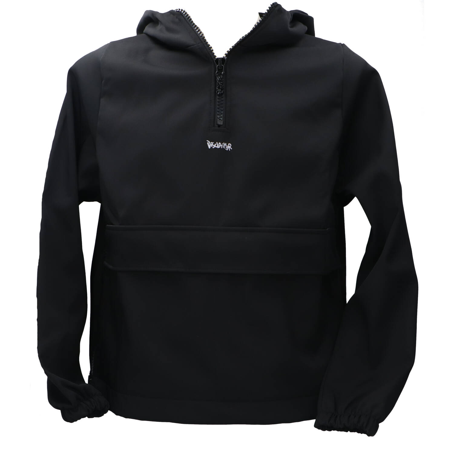 Disclaimer Giacca 25IDS55247 NYLON ZIP GRAFFITO PICCOLO Nero