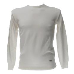 Gianni Lupo Maglioni GL33398-F25 GIROCOLLO RASATO Bianco