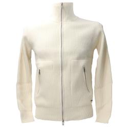 Gianni Lupo Maglioni GL35051-F25 INTRECCIATO COLLO ALTO Bianco