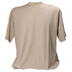 Over D T-shirt T-SHIRT TAGLIO BOXING Beige