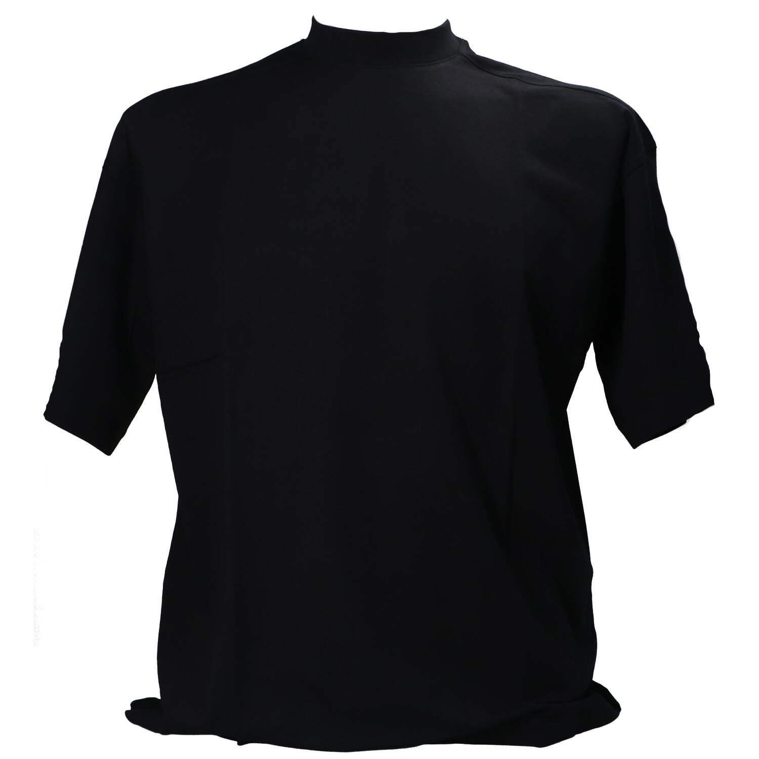 Over D T-shirt T-SHIRT TAGLIO BOXING Nero