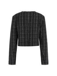 SANDRA TWEED JACKET Nero