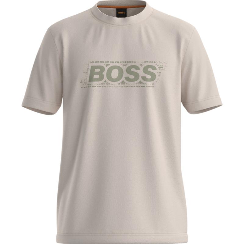 Boss T-shirt TE_WHEEL Beige