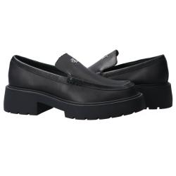 COMBAT LOAFER HW LTH Nero