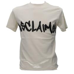 Disclaimer T-shirt 25DS55194 LOGO RILIEVO Beige