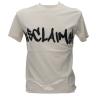 Disclaimer T-shirt 25DS55194 LOGO RILIEVO Beige - Foto 1