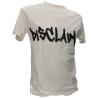 Disclaimer T-shirt 25DS55194 LOGO RILIEVO Beige - Foto 2