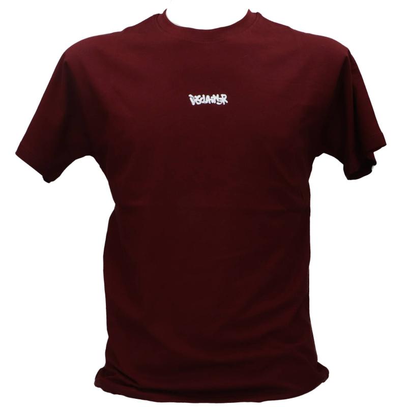 Disclaimer T-shirt 25IDS55117 GRAFFITO PICCOLO Bordeaux