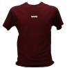 Disclaimer T-shirt 25IDS55117 GRAFFITO PICCOLO Bordeaux - Foto 1