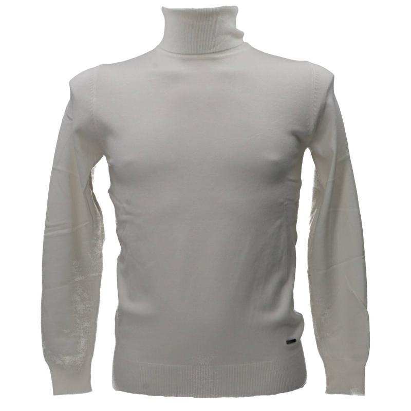 Gianni Lupo Maglioni GL33500-F25 DOLCEVITA RASATO Bianco