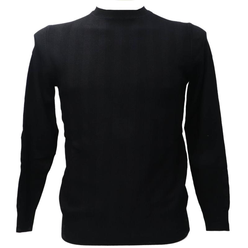 Over D Maglioni OC1F2W5M24 PARICOLLO STRUTTURATO Nero