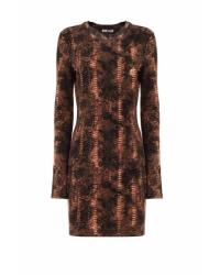 Just Cavalli Vestiti 79PW976 S PRINTED ALLOVER  Marrone