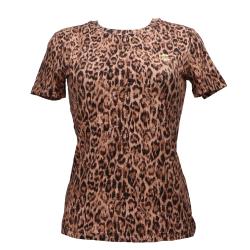 Just Cavalli T-shirt 79PW611 S PRINTED ALLOVER  Nero