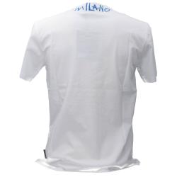 79PM601 R LOGO EMBROIDERY NECKLACE Bianco