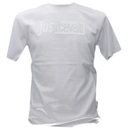 Just Cavalli T-shirt 79PM601 R LOGO SLASH Bianco