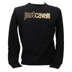 Just Cavalli Felpe 79PM300 R INSTITUTIONAL LOGO Nero