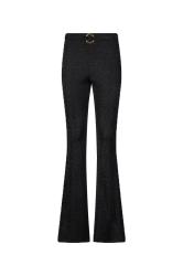 Just Cavalli Pantaloni 79PW101 SLIM FLARE JEGGING COSTINA LUREX Nero